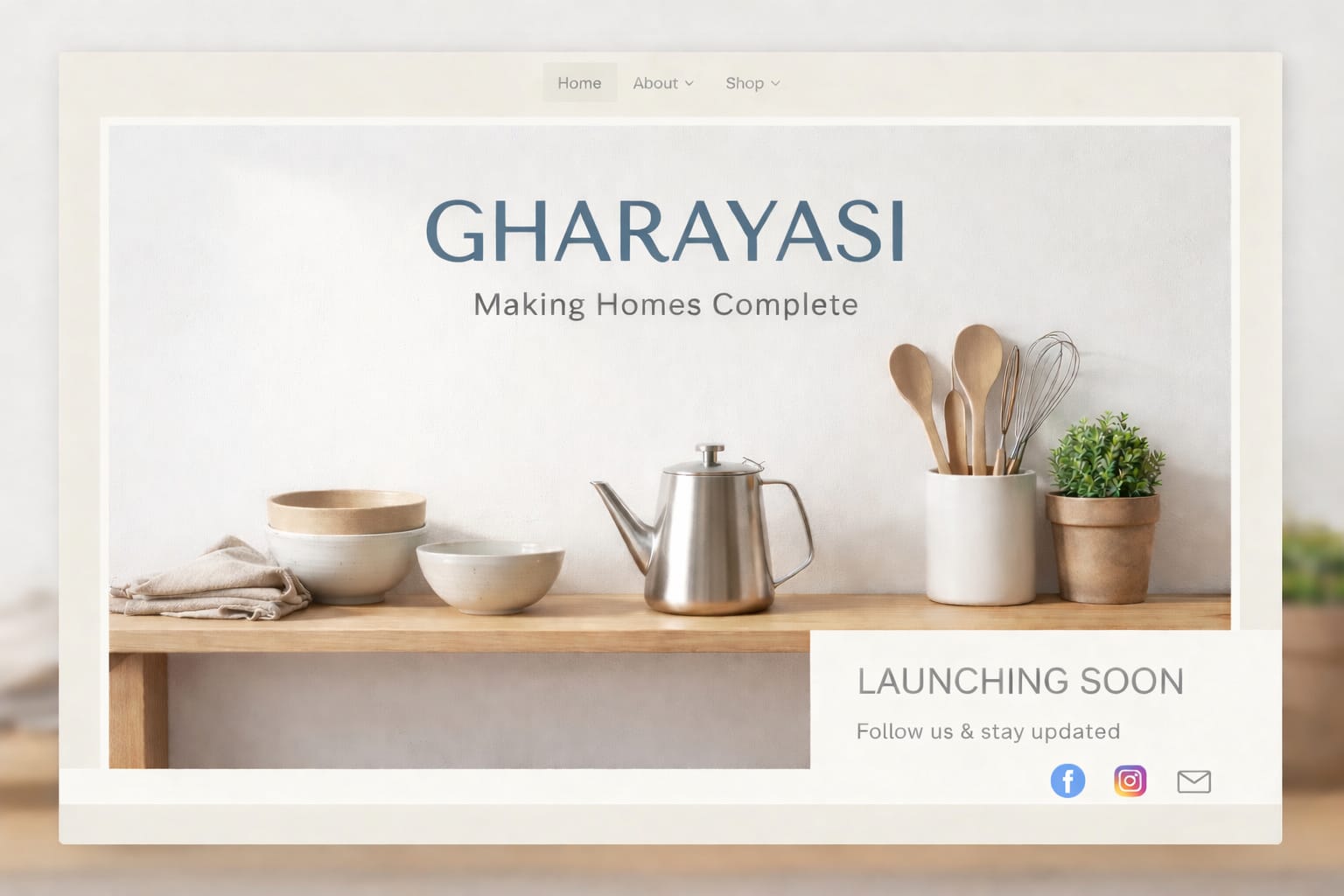 Gharayasi - Making Homes Complete